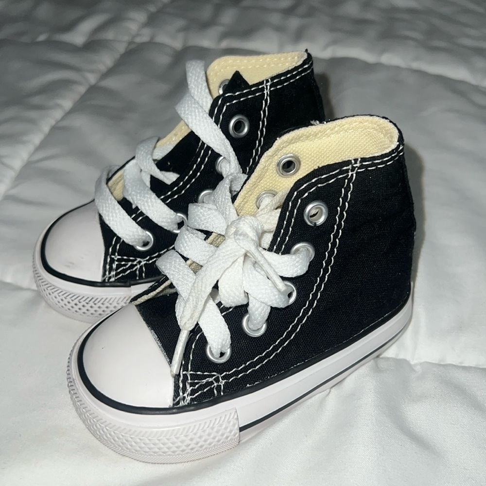 High top converse black